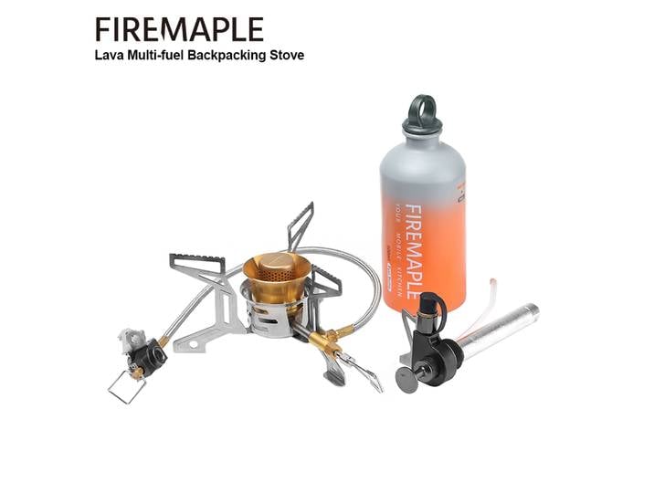 Réchaud de randonnée multi-combustibles Fire-Maple Lava, compact, pour la randonnée en plein air, le camping, réchaud portable à huile et à gaz avec bouteille de carburant