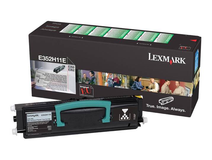 Lexmark Toner Original E352H11E N - Noir