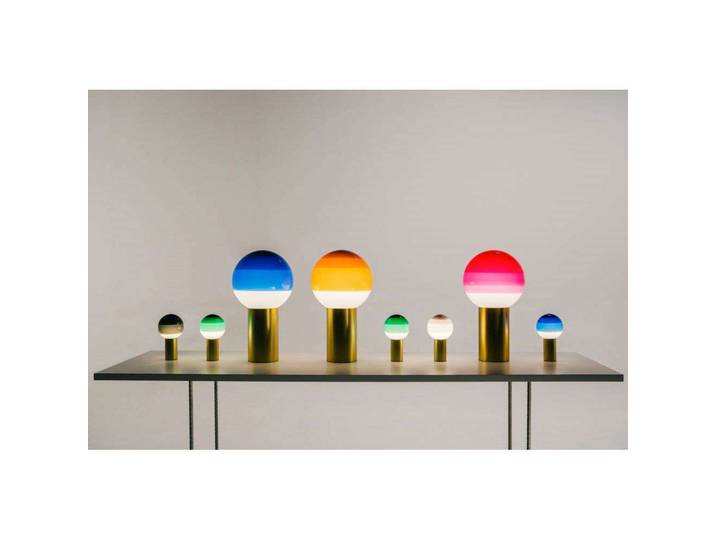 MARSET Designer Tischlampe Dipping Light, dimmbar, grün, für Wohn- / Esszimmer, Glas, Design