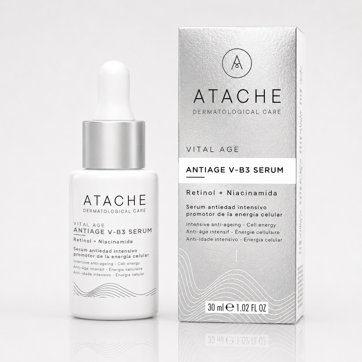Atache Vital Age VB_3 Serum Anti-Edad Intensivo: Retinol + Niacinamida 30ml