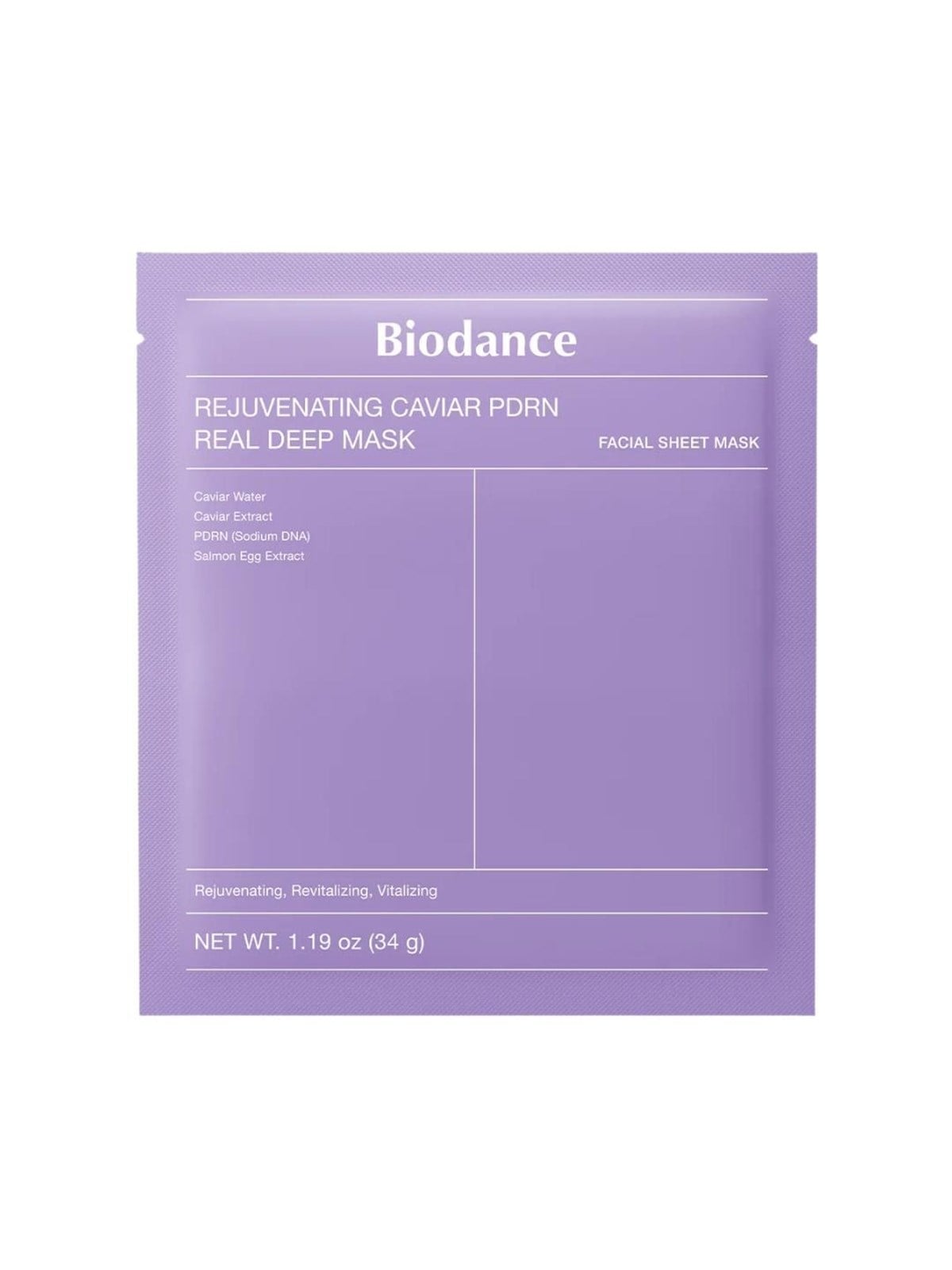 BIODANCE Rejuvenating Caviar PDRN Real Deep Masque 34 g