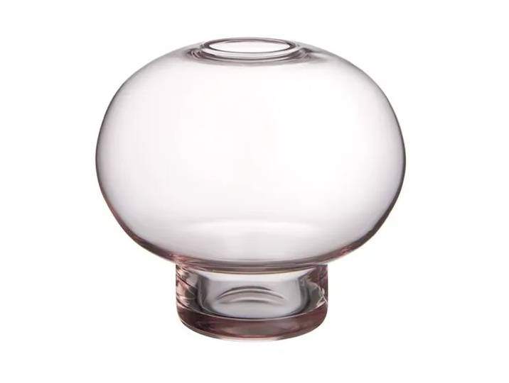 Orrefors Midsummer mini vase Red Clover 82 mm
