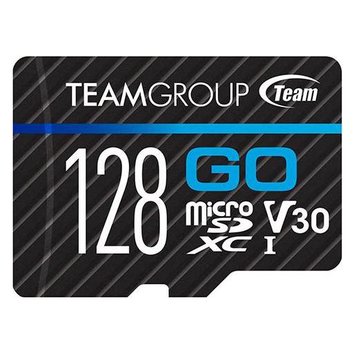 Team Group Card TeamGroup Go Micro SDXC 128 GB Class 10 UHS-I / U3 V30 (TGUSDX128GU303) (128 GB, microSDXC, U3, UHS-I) (TGUSDX128GU303)