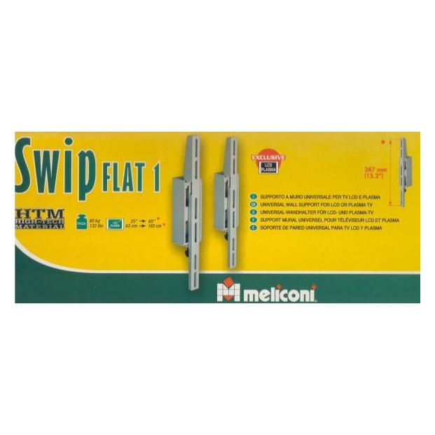 Meliconi TV bracket SWIP FLAT 1 (Wand, 60 kg) (MELSWIPFLAT1)