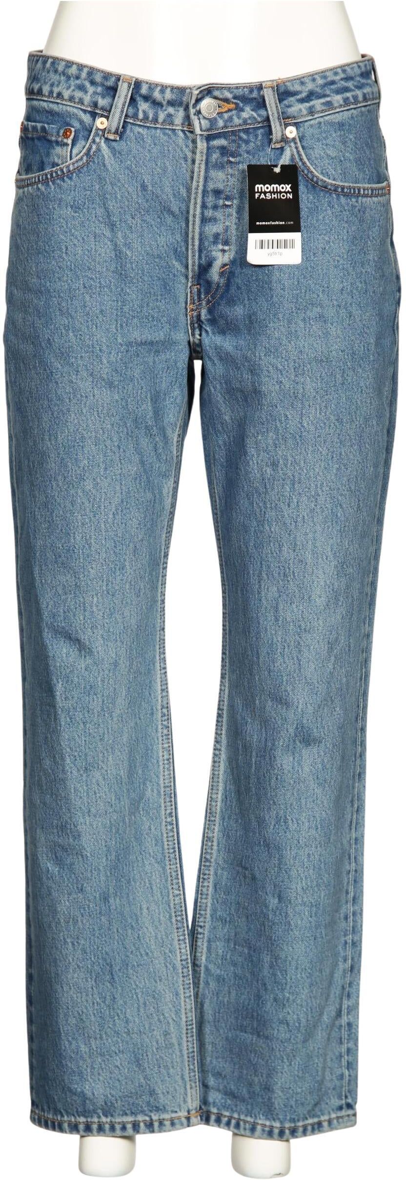 Weekday Damen Jeans, Blau, Gr. W30, Baumwolle - Second Hand