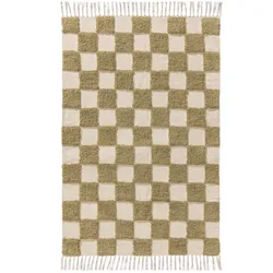 Lytte Kinderteppich Caro Grün 160x230 cm - Teppich für Kinderzimmer