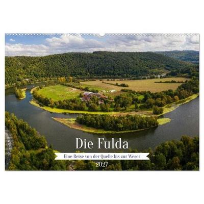 Die Fulda (Wandkalender 2027 DIN A2 quer), CALVENDO Monatskalender