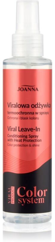 Joanna Color System spray sans rinçage pour cheveux colorés 150 ml