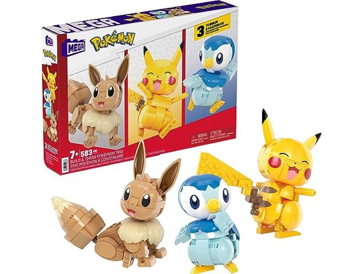 Pokemon figuren trio kit om te bouwen