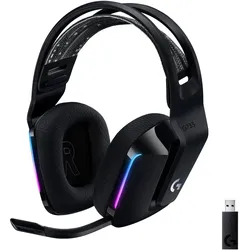 Logitech G G733 Lightspeed (Kabellos), Gaming Headset, Schwarz