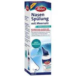 Abtei Nasen Spülung mit Meersalz 100 ML
