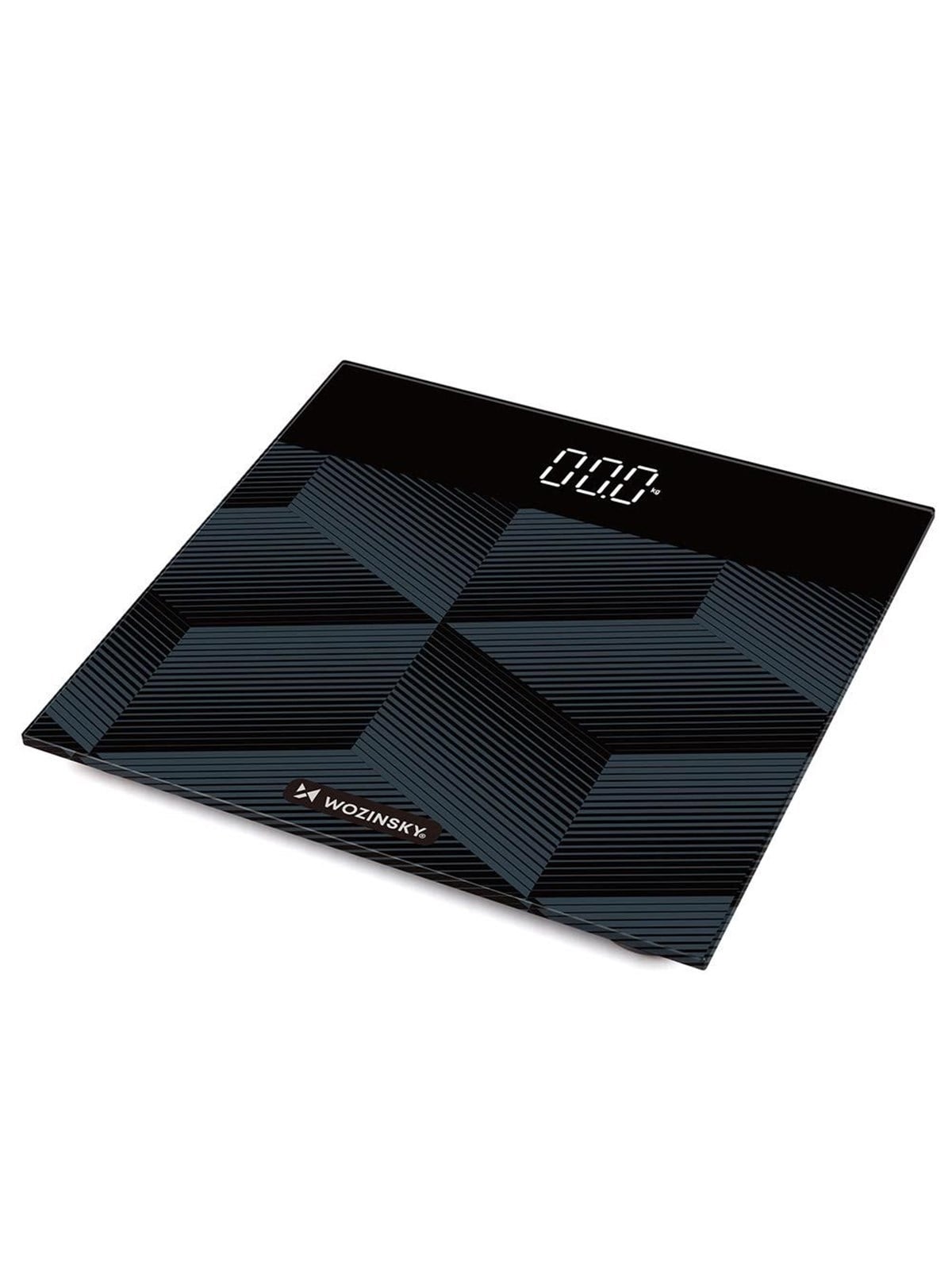 Wozinsky Badezimmerwaage WAL-180 Bathroom Scale up to 180 kg Accurate - Black