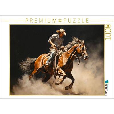 CALVENDO Puzzle Ein Motiv aus dem Kalender Abenteuer im Wilden Westen | 1000 Teile Lege-Größe 64x48cm Foto-Puzzle für glückliche Stunden