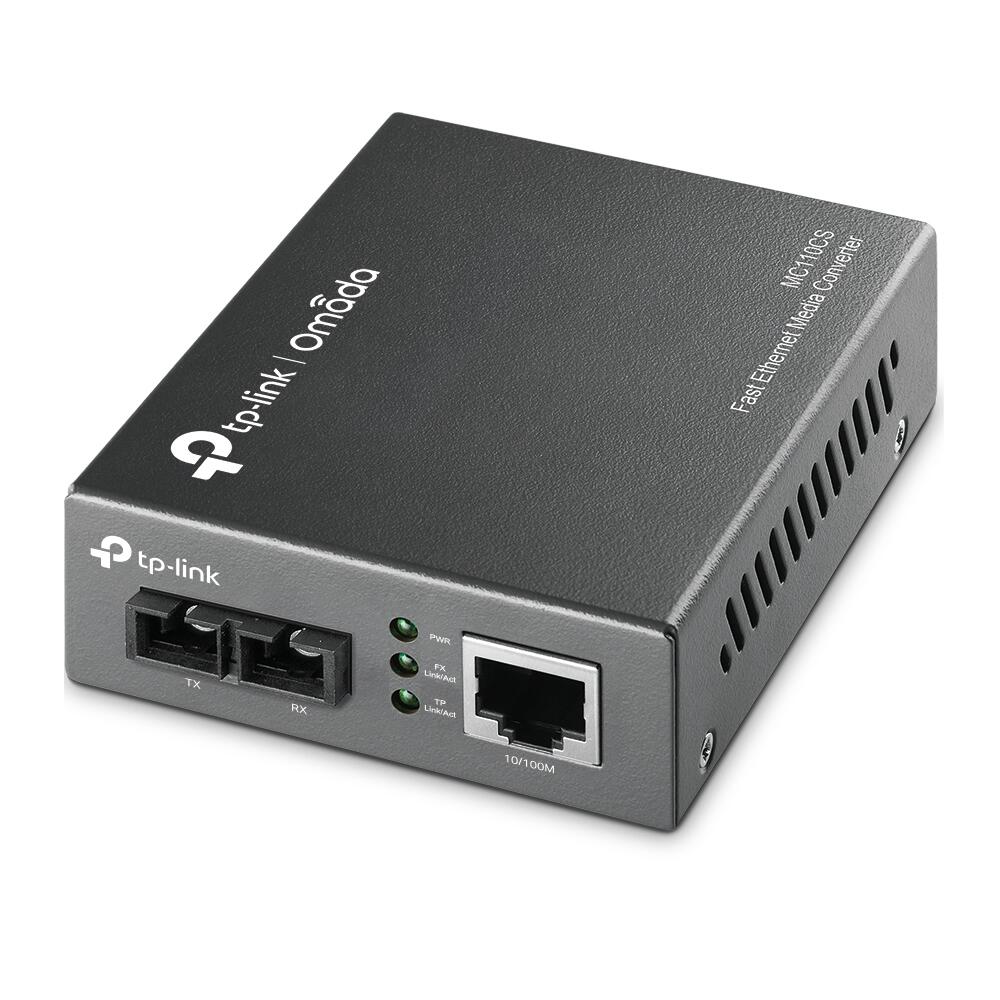 TP-Link Omada MC110CS 10/100Mbps Single-Mode Medienkonverter