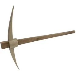 KS Tools, Gartenhandwerkzeug, BRONZEplus Spitzhacke, Buche-Stiel, LxB 950x650 mm