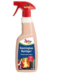 Kaminscheibenreiniger Poliboy Kaminglas Reiniger 500 ml Entfernt eingebranntes u. hartnäckigen Schmutz, Sprühflasche