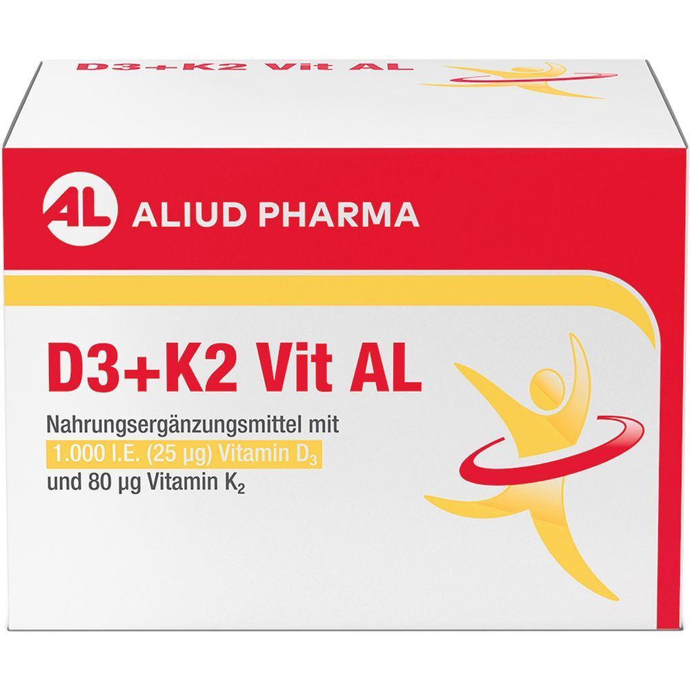 D3+K2 Vit AL 1000 I.e./80 µg Kapseln 90 St