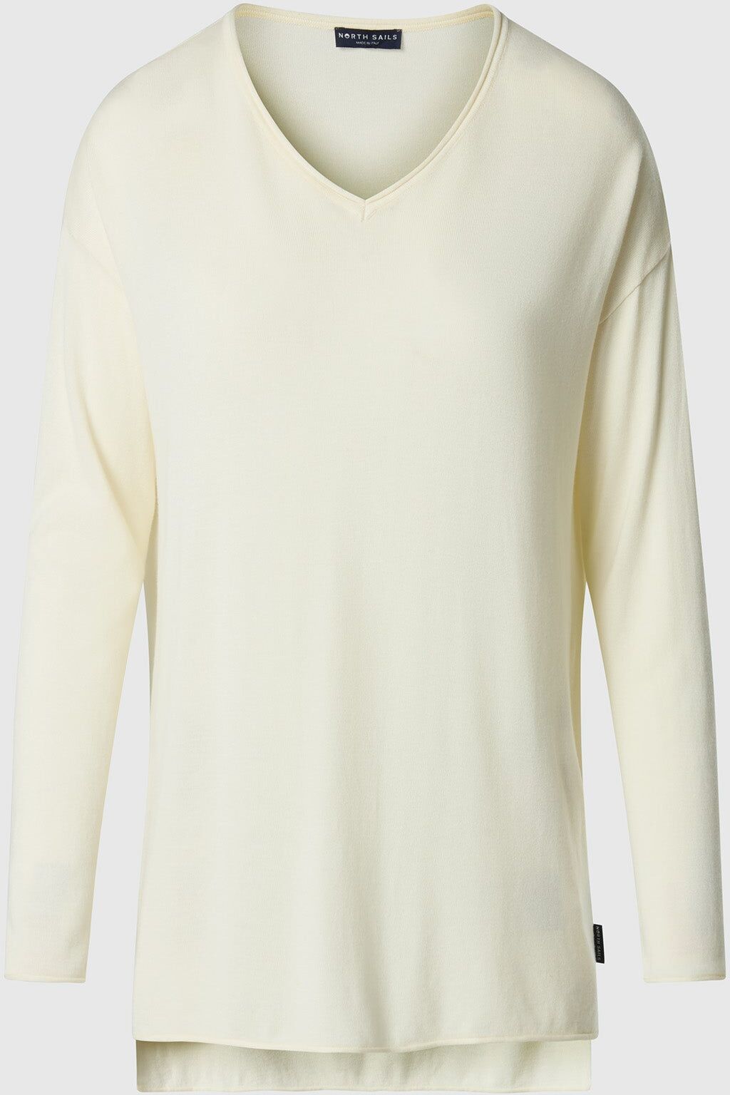 North Sails Leichter Pullover mit V-Ausschnitt Marshmallow S