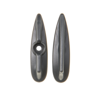 Scubapro - Scuba Skegs - Silber - 4 Stück für 1 Paar Flossen