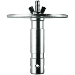 Manfrotto 1 1 8 auf M12 (Stativadapter), Stativ Zubehör, Silber