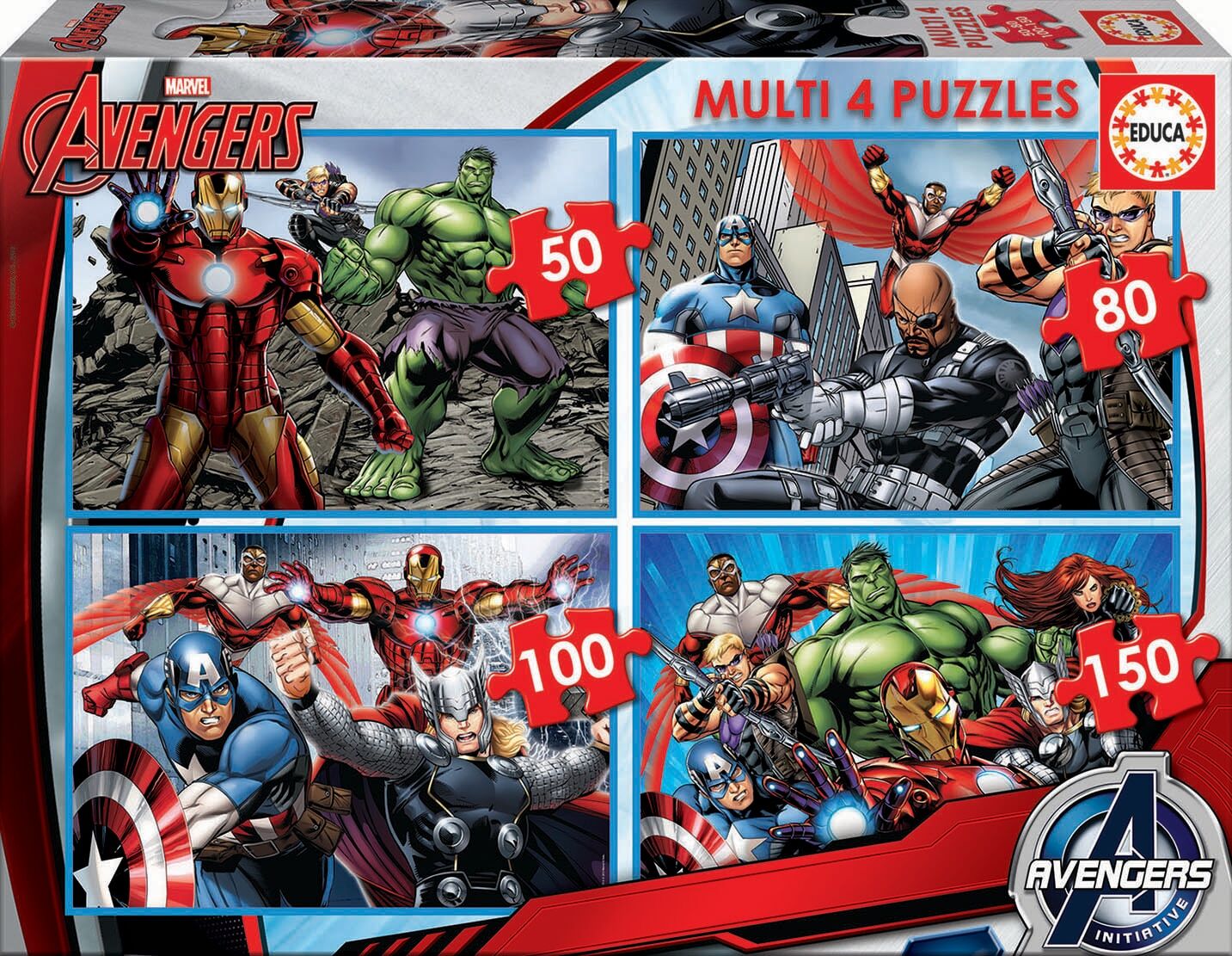 Educa Borrás Multi puzzles modelos surtidos.