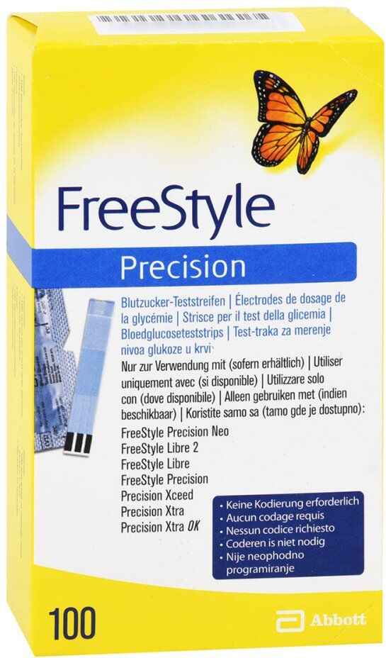 Freestyle Precision Blutzucker Teststreifen