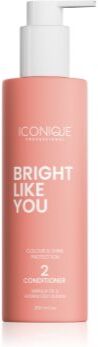 ICONIQUE Professional BRIGHT LIKE YOU Colour & Shine Protection Conditioner condicionador restaurador para cabelo pintado 250 ml. BRIGHT LIKE YOU Colour & Shine Protection Conditioner