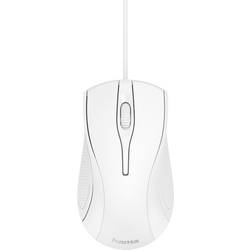 hama 00182603 Optische 3-Tasten-Maus MC-200, kabelgebunden, Weiß