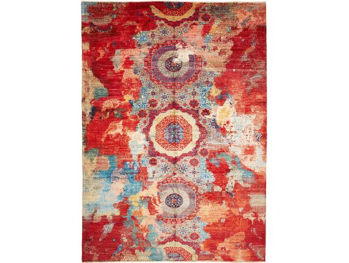 Mamluk Teppich 296x414 Handgeknüpft Orientteppich Wolle