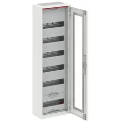 Striebel & John CA16VT Kleinverteiler Aufputz, 1FB, 6-reihig, transparente Tür 2CPX052200R9999