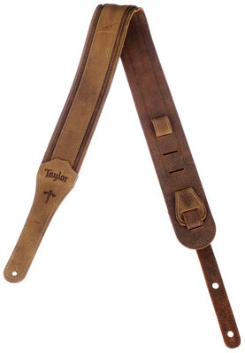 Taylor Wings Distressed Leather Strap Dunkelbraun