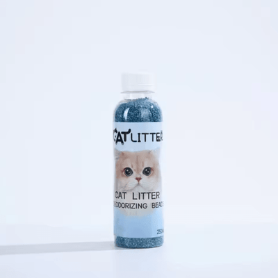 Inspire Picks Cat Litter Deodorizing Beads Long Lasting Odor Eliminator For Fresh Smelling Litter Boxes blue