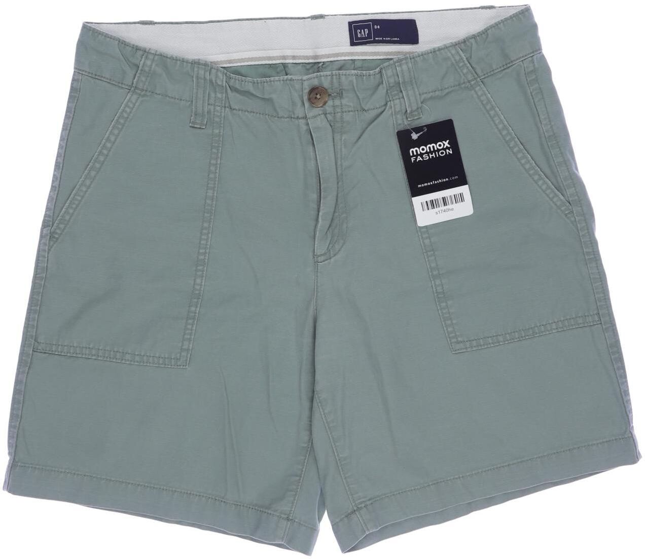 GAP Damen Shorts, Hellgrün, Gr. S (US 4), Baumwolle - Second Hand