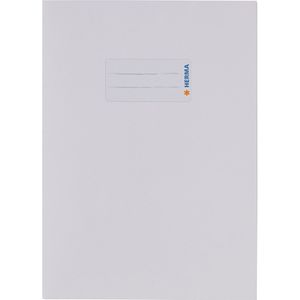 Herma Heftumschläge 7054, A5, weiß, Papier