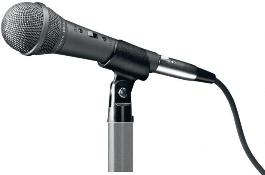 Bosch Microfone de Mão Unidirecional LBC2900/20