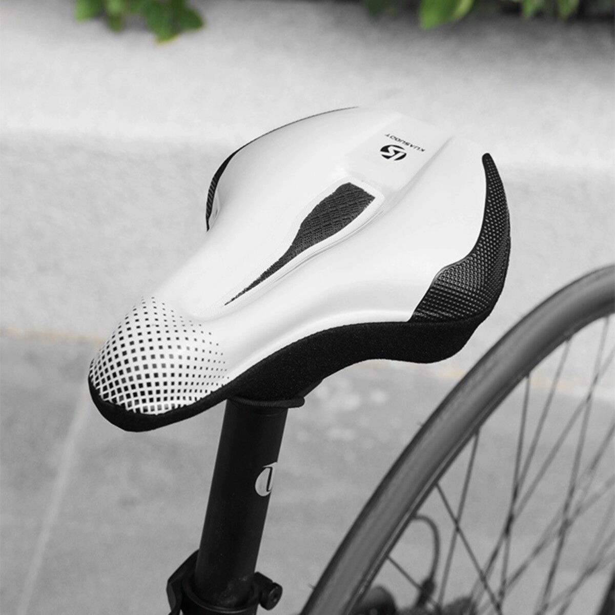 INF Rotary Dial Lacing Sattelüberzug für Fahrrad – Universeller, verdickter Memory-Schaum, atmungsaktiv und wasserdicht