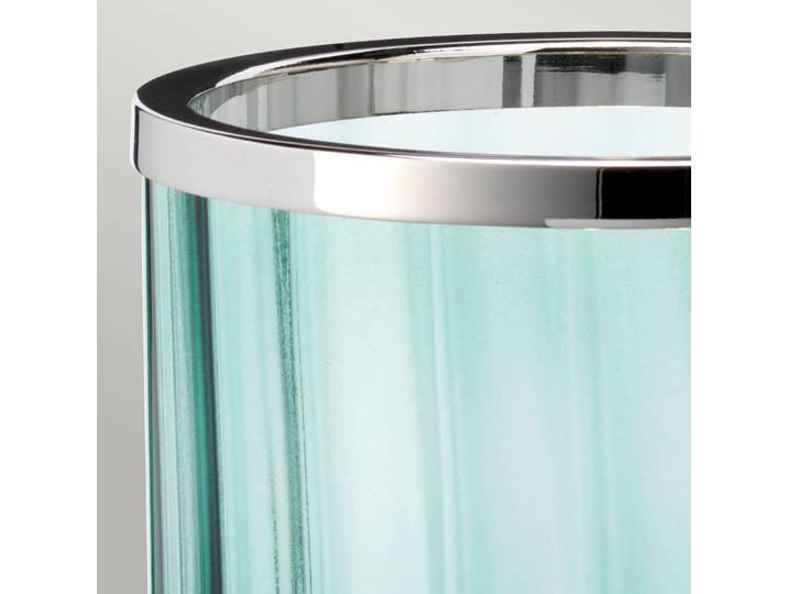 Quintiesse Tischlampe Arno, chrom / silber, für Wohn- / Esszimmer, Glas