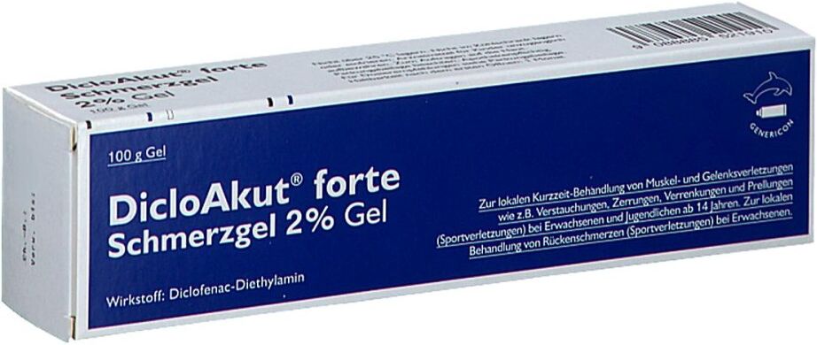 DicloAkut forte Schmerzgel 2% 100g