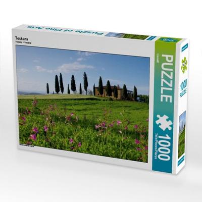 CALVENDO Puzzle Toskana | 1000 Teile Lege-Größe 64x48cm Foto-Puzzle für glückliche Stunden
