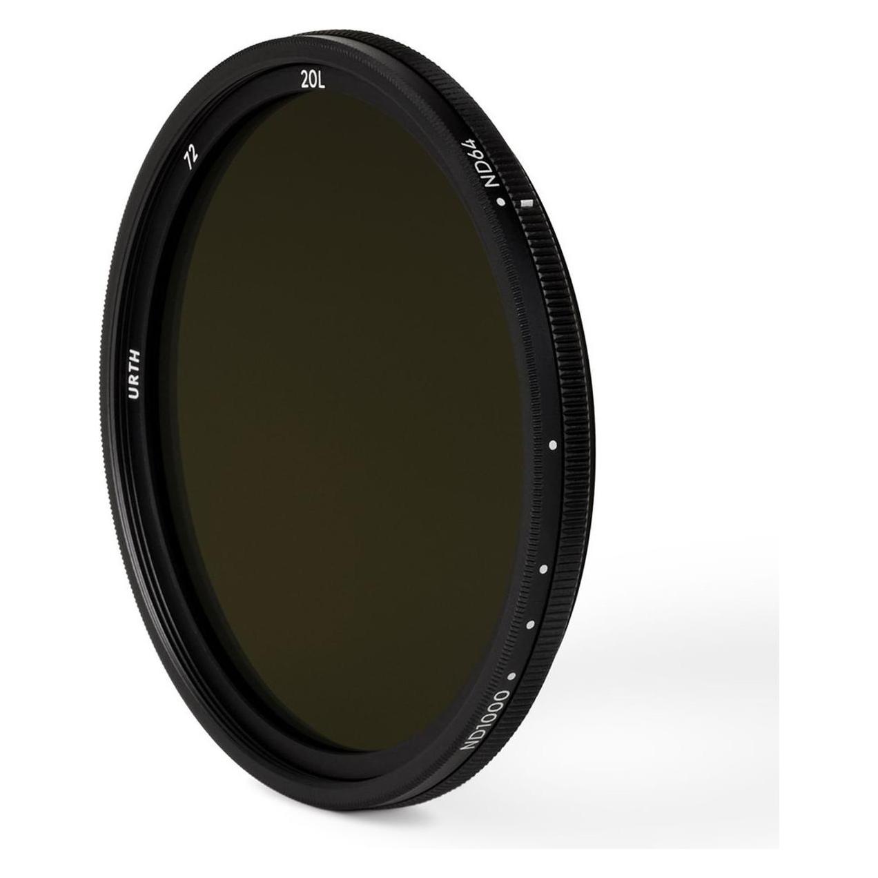 Urth 72mm ND64 1000 (6 10 Stop) Variable ND Lens Filter (Plus+) (72 mm, ND- / Graufilter) (D234801)