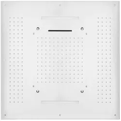 Herzbach Living Spa Farblicht-Regenbrause 11.695000.2.01 Edelstahl poliert, 950x950mm, Regen/Spray/Schwall