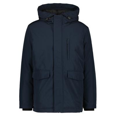 Winterjacke ALIFE & KICKIN "Herren NilasAK A Winterjacke, gefütterte Jacke", Herren, Gr. S, blau (marine), 100% Polyester, Jacken Winterjacke, robuste Jacke aus wasserabweisenden Material und insgesamt 6 Taschen
