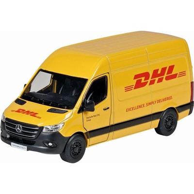 Mercedes Benz Sprinter DHL, Spritzguss, 1:48, L= 12,5 cm