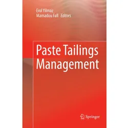 Paste Tailings Management, Fachbücher