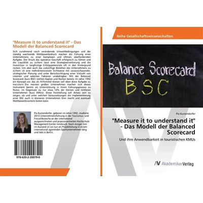 'Measure it to understand it' - Das Modell der Balanced Scorecard, Taschenbuch von Pia Kurzendorfer, AV Akademikerverlag, 978-620-2-20079-0