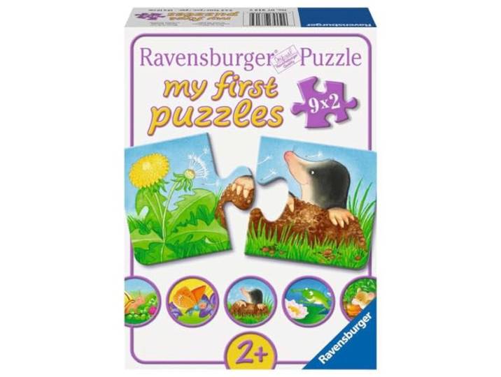 Ravensburger dieren in de tuin