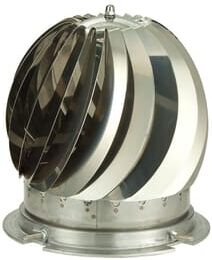 M.A.D Cowls MAD Spinner Stainless Steel Chimney Cowl