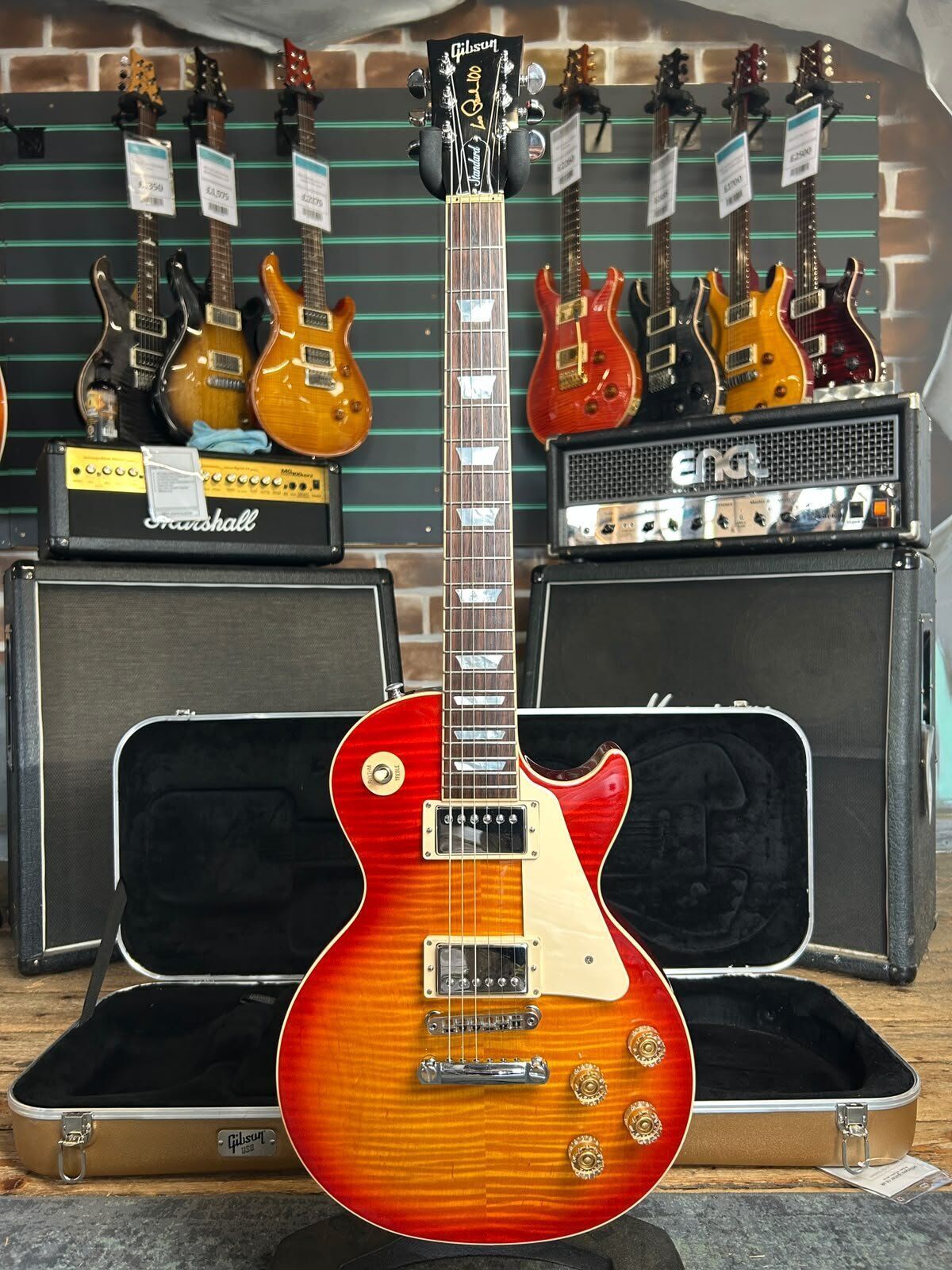 Gibson Les Paul Standard Heritage Cherry Sunburst Candy 2015 Electric Guitar   Candy Sunburst - Refurbished