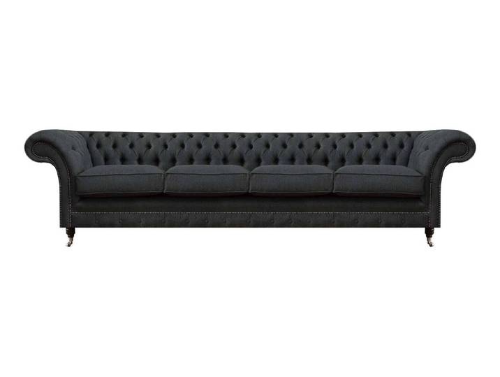 Xlmoebel Sofa Exklusive Chesterfield Couch in edlem Design, 4-Sitzer, Hergestellt in Europa