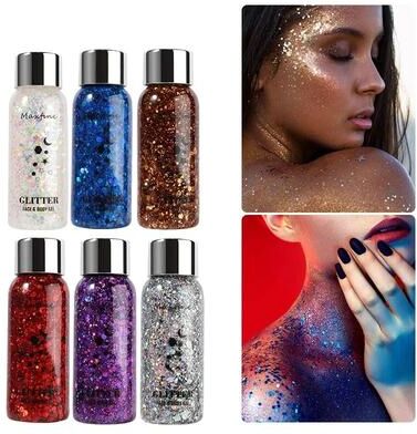 Uplifted Finds Multifunctional Face And Body Glitter Gel 07